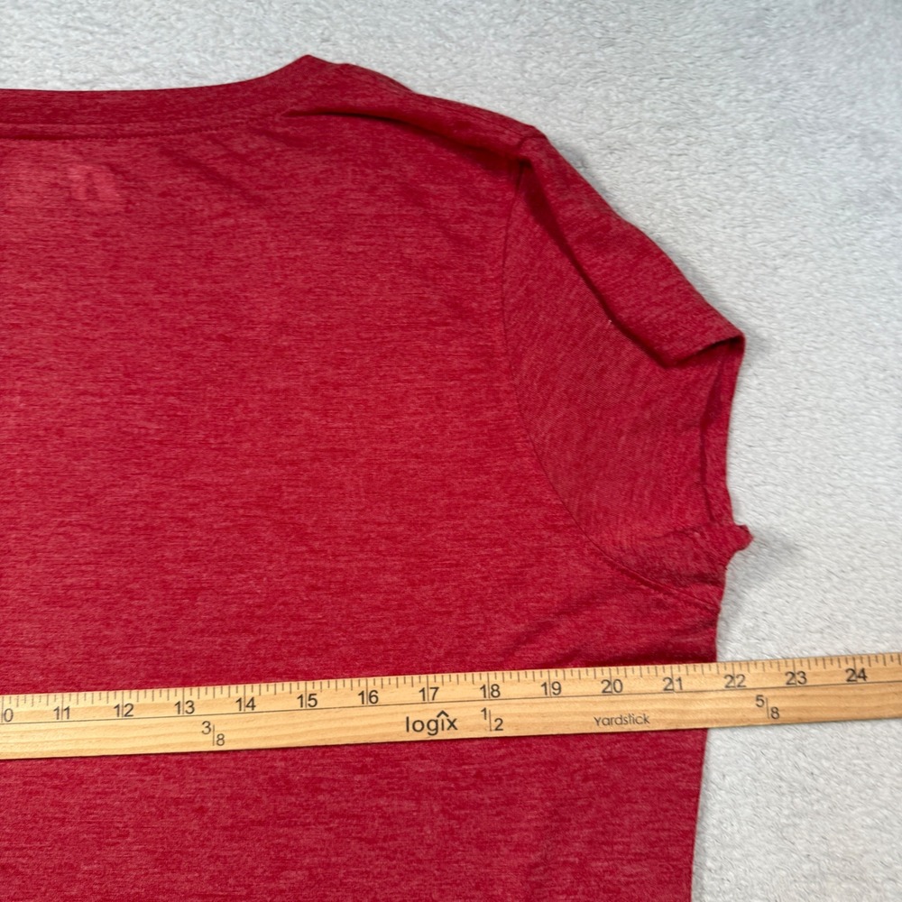 Russell Alabama Crimson Tide T-Shirt Women XL Red V-Neck Graphic NCAA Fan Gear - Picture 5 of 5